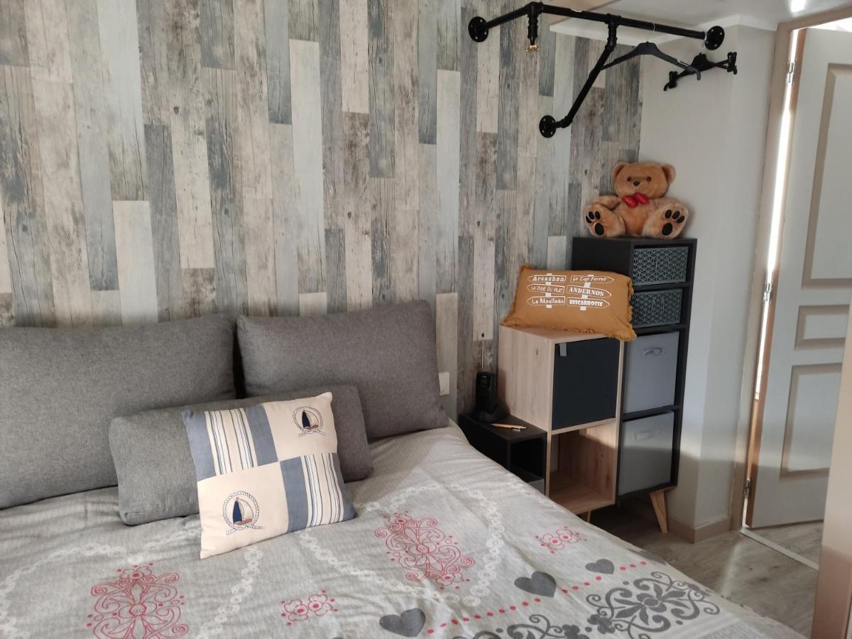 chambre indépendante avec piscine Gujan-Mestras Extérieur photo